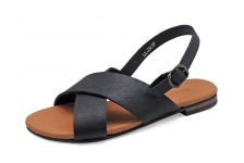 Women Sandals LS-20 Black Sheep Leather